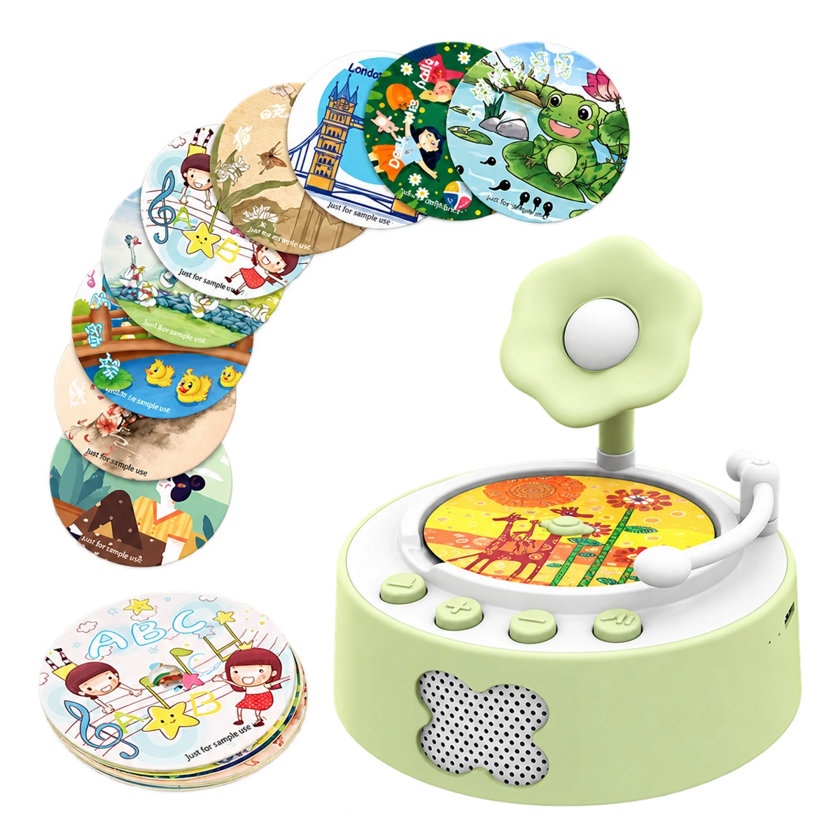 LMC 001 圆形留声机产品外观